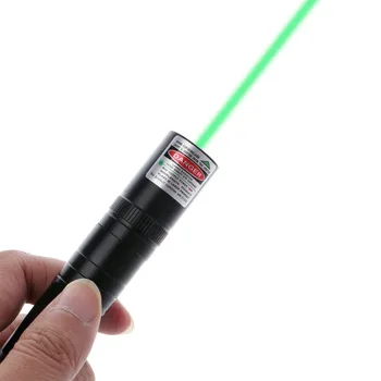 850 Profesionálne Zelené Svetlo, Laserové Ukazovátko Pero 5mW 532nm Pálenie Zápas Viditeľný Lúč