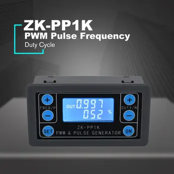 ZK-PP1K PWM Impulzov Frekvencie zapnutia Nastaviteľné Modul Square Wave Obdĺžnikových Vĺn Signál Funkcia Generátor