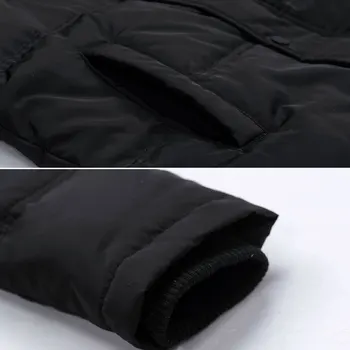 2017 zimné ženy bunda bežné kapucňou parkas žien stredná dĺžka hrubšie teplé pani zima bavlna bundy L077