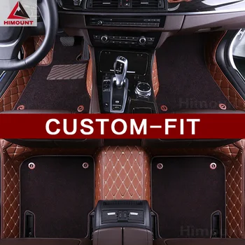 Custom fit auto rohože pre Cadillac Escalade ATS CTS CTS-V CT6 SRX XTS XT5 SLS všetkých poveternostných úplné pokrytie ťažkých useň podšívka