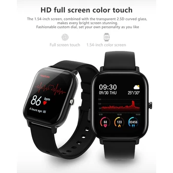 P9 1,4 Palca Smart Hodinky Plné Stlačte GTS Smartwatch pre Android IOS