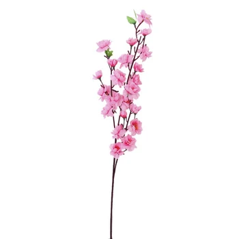 6pcs Peach Blossom Simulácia Kvety, Umelé Kvety Hodvábneho Kvetu Dekoratívne Kvety, Vence (Ružové)