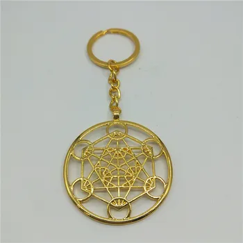New Horúce Metatron je Kocka Strieborné pozlátené keychain & keychains pre ženy Módne Šperky Drop shipping