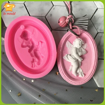 Anjel dieťa silikónové formy čokoládový dort dekorácie dieťa silikónové formy na mydlo