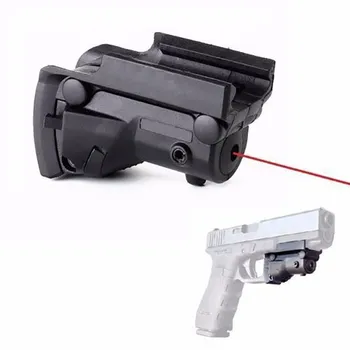 Taktické Mini Červeným Laserovým zameriavačom G17 G18 G22 P226 Pištoľ, Pištole striekacie Pištole Dual Prepínač 650nm červený laser diode
