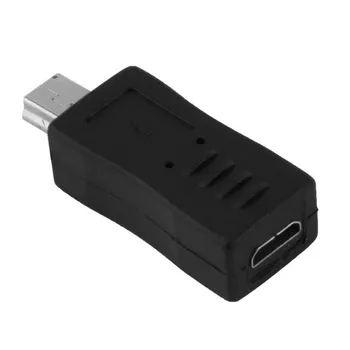 Micro USB Mužov K Mini USB Žena Adaptér Konektor Converter Adaptér pre Mobilné Telefóny, MP3 300pcs/veľa
