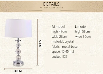 Stolná Lampa Luxusné Nočné Lampy pre Spálne, Obývacia Izba Dekorácie Nočné Svetlo Vnútorné Osvetlenie Zariadenie, Domáce Dekorácie Dizajn