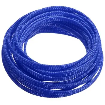 IMC Hot 5M 4 mm Rozšírenie Pletená Kábel Drôt Opláštenie Rukáv Sleeving Postroj Modrá