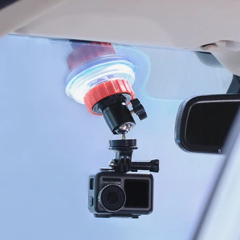 Akcia Fotoaparát Auto Držiak pre DJI OSMO AKCIE Gopro Mini prísavky Pripojiť digitálnu videokameru Stojan, Držiak, Športové Kamery, Príslušenstvo