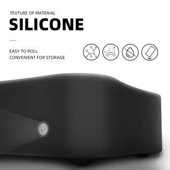 Ochranné puzdro Kompatibilný pre Apple TV 4K 5. / 4.-Anti-Sklzu Šok Dôkaz Silikónové Krytie