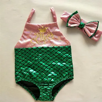 2018 Módne Deti, Dievčatá Morská Víla Bikini Set New Horúce Predaj Dievčatká Bowknot Plavky, Plavky S Uväzovaním Za Plavky Plávanie Kostýmy