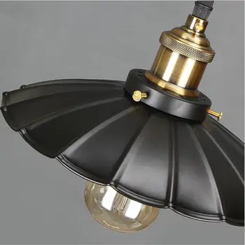 Vintage Loft Priemyselné Prívesok Svetlá Vintage RH Edison Visí Lampa E27 Prívesok Lampy Domova Reštaurácia Luminarias