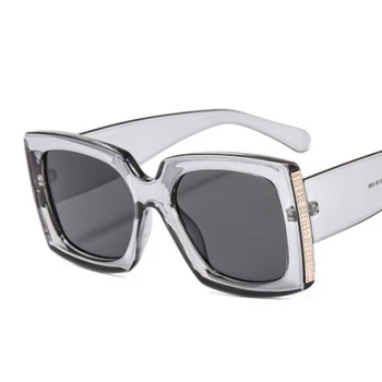 Nové retro námestie slnečné okuliare ženy 2020 luxusné značky vintage gradient slnečné okuliare black šedá eyewears mužov vysokej kvality odtiene