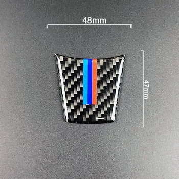 3D karbónová Volant M Dekorácie Kryt Nálepky Interiérom Pre 09~BMW E89 Z4