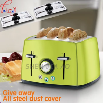 1PC domov automatické raňajky hriankovač multi-function 4 toast vodič z nehrdzavejúcej ocele toast plátok stroj toast