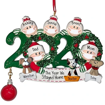 BMBY-Vianočný Stromček, Prívesky, Osobné Ozdoby na Vianočný Stromček Baubles Vianočné Dovolenku Dekorácie