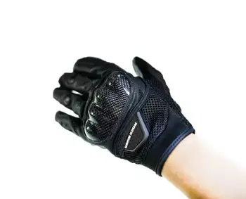 Nový Knight rukavice uhlíkových vlákien motocykel off-road lokomotíva anti-patria jazdecké rukavice