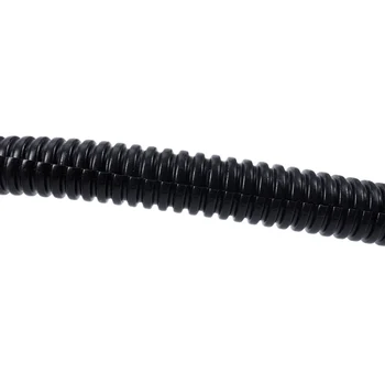 20 Ft Split Drôt Loom Rozvodné Polyetylénu Hadica Čierna Farba, Rukáv Rúrky 10 mm vnútorný priemer