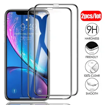 2 ks ochranné sklo Pre iphone 11 pro Úplné pokrytie screen protector Pre iphone 11 pro max 2019 tvrdeného skla Pre iphone 11 Filmu