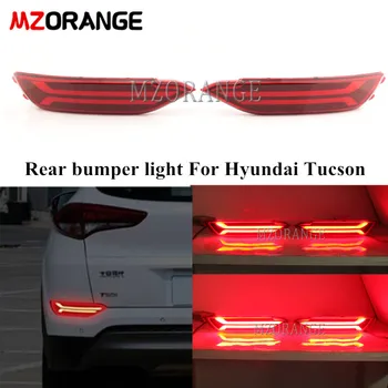 MZORANGE 2KS Zadný Nárazník Svetlo Na Hyundai Tucson-2017 12V Zadné Hmlové Svietidlo Auto LED Brzdové Svetlo Prúdi Zase Signál Reflektor