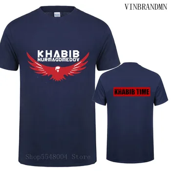 Orol T-Shirt Khabib Nurmagomedov Tee Ruskej Zmiešaných Bojových Umení Boja Medveďa T Shirt Mužov Bavlnené Tričko Fitness Oblečenie