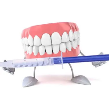 Profesionálne Bielenie Zubov Gél Súprava s LED Svetlom Zubné Systém Ústny Gél Súpravu, Biele Zuby, Zubné Zariadenia Zuby Krása