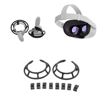 VR Radič Fixer pre oculus Quest 2 VR Headset Rukoväť Nárazníka ProtectiveHolder 24BB
