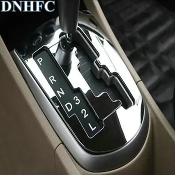 DNHFC Automobilový prevodový panel Automatické auto dekorácie flitrami Pre Hyundai Solaris Verna LHD 2011-