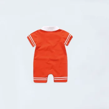 2018 Detské oblečenie letné romper dojčenské oblečenie populárne polo oblečenie batoľa chlapci dievčatá jumpsuit krátky rukáv oblečenie