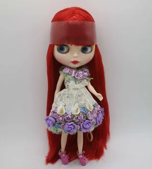 Nahé blyth bábiky červené vlasy roztomilá bábika 0920