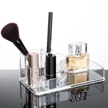 Akryl Šperky Kozmetické Úložné Zásuvky Displej Transparentné Make-Up Organizátor Boxy Prípade Kozmetické Úložný Box-Y-1001
