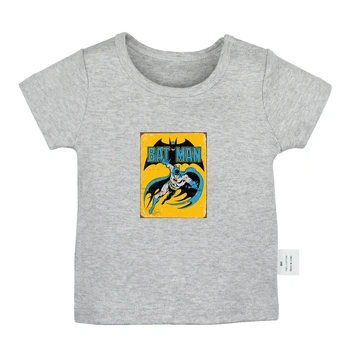 Šťastný Halloween Black Bat Dizajn Novorodenca T-shirts Batoľa Grafika jednofarebné Krátke Sleeve Tee Topy