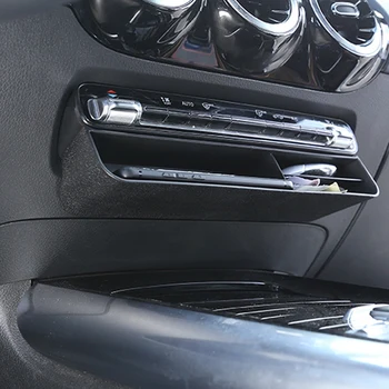ABS Black Centrálne Riadenie Úložný Box Výbava pre Mercedes Benz B Cl W247 2020 Auto Príslušenstvo