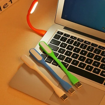 Aimkeeg USB Mini Prenosné LED Lampa 5V 1.2 W, Super Svetlé Knihy Svetlo Flexibilný Skladací Lampa na Čítanie Počítač, Notebook, USB Svetlo
