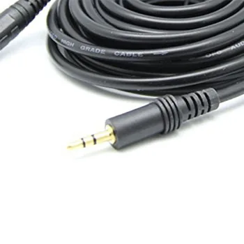 5 M, Konektor 3.5 mm Audio Predlžovací Kábel pre Huawei P20 lite Stereo 3,5 mm Jack Aux Kábel pre Slúchadlá Xiao Redmi 5 plus PC