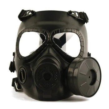 Populárne MaskTactical Hlavu Masky Živice Plnú Tvár Hmlový Ventilátor pre Airsoft Paintball Figuríny Plynové Masky s Ventilátorom pre Cosplay Ochrany