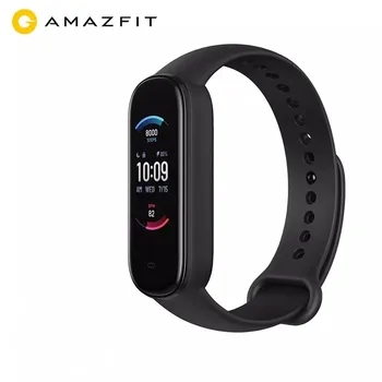 2020 Nové Amazfit Pásmo 5 Inteligentný Náramok Farebný Displej Srdcovej Frekvencie Fitness Tracker Nepremokavé Bluetooth 5.0 Šport Inteligentný Náramok