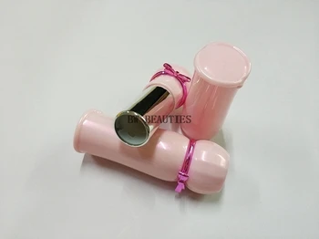 300Pcs/Veľa Ružový rúž trubice prázdne Roztomilé Ružové DIY balzam na pery trubice kvalitný rúž kontajner Naplniteľné Fľaše