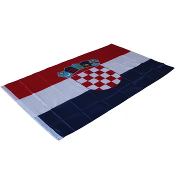 90 * 150 cm Vlajkou, Chorvátska Č. 4 Polyester Banner