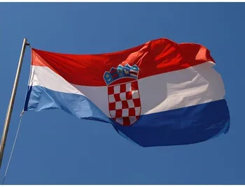 90 * 150 cm Vlajkou, Chorvátska Č. 4 Polyester Banner