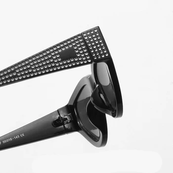 Yoovos Cat Eye Retro Slnečné Okuliare Ženy 2021 Luxusný Dizajn Značky Ženy Slnečné Okuliare Zrkadlo Cateye Retro Oculos De Sol Feminina