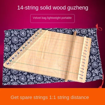 Masívneho Dreva Guzheng Prst Svalov Tréner Prst Prax Mini Guzheng Lezenie Hmatníkom