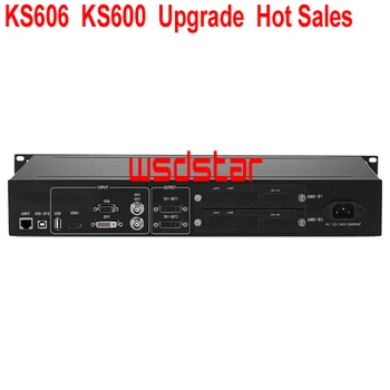 KS606 KS600 Upgrade Hot Predaj LED, Video Wall Procesor P2 P1.2 P1.3 P1.5 P1.6 P1.8 P1.9 P3 P6 interiérové led obrazovky Nahradiť KS600