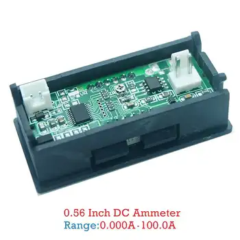 Podporu! 0-10A Digitálne 0.56 v LED 4 Bitov Apm eter Panel Amp Aktuálne Meter Tester pre Auto Domov