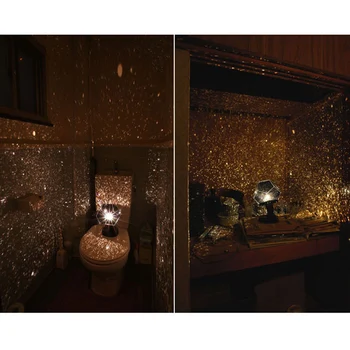 Vianočné Hviezdne Nebo Projektor Svetlo DIY Montáž Domov Planetárium Lampa TSH Shop
