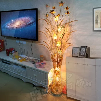 2017 kvalitné umenie LED poschodí svietidlo Dekoratívne lampy, V obývacej miestnosti podlahové lampa