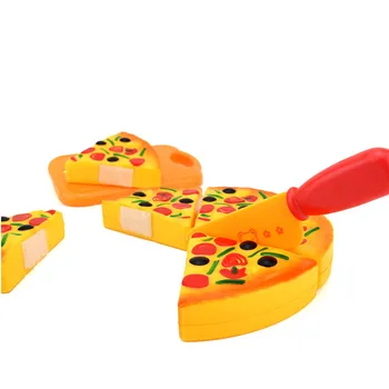 Deti Kuchyňa Predstierať, že Hrať Plastové Pizza Hranolky Potravín Rezanie Kuchyňa hračka Vzdelávacie Hračky Pre Deti Predstierať, Večera Kuchyňa