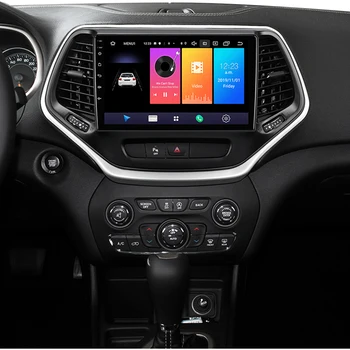 Auto Multimediálny Prehrávač Stereo GPS, DVD, Rádio, Navigačný Android Obrazovka pre Jeep Cherokee KL~2020