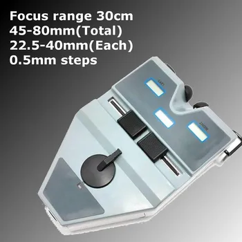 Digitálny pupilometer Optické PD Meter LCD Displej 4.5 V DC Powered 3 AA Batérie