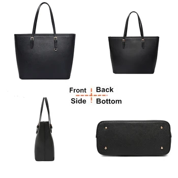 LostSoul špáradlo pruhy Top-Rukoväť tašky dizajnér ženy kožené dámske kabelky známych značiek, módne kapsičky čierna a biela